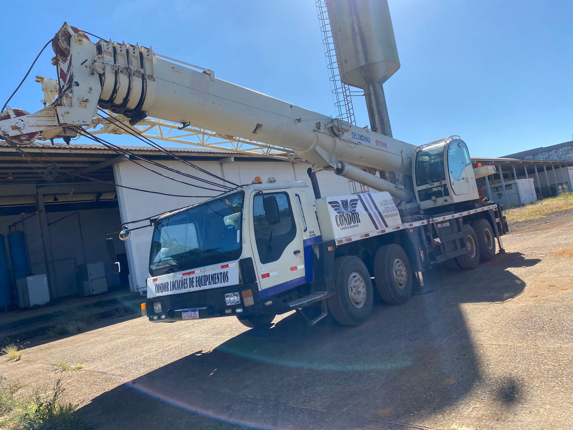 Guindaste de 40 a 80 ton